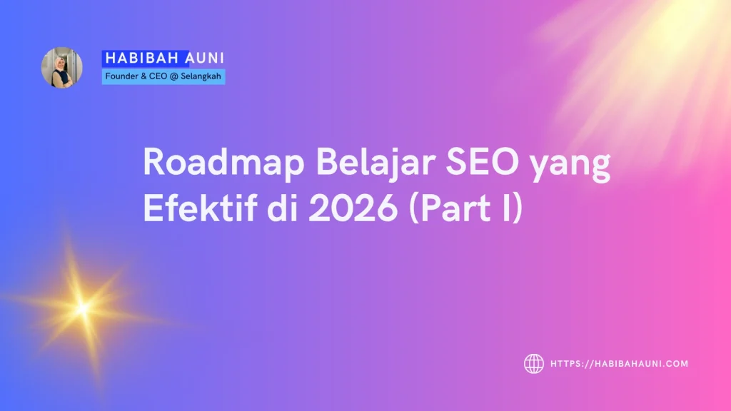 roadmap belajar SEO